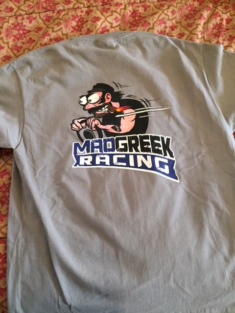 Mad Greek Racing Tee